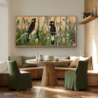 Black Cockatoos at Golden Hour #3