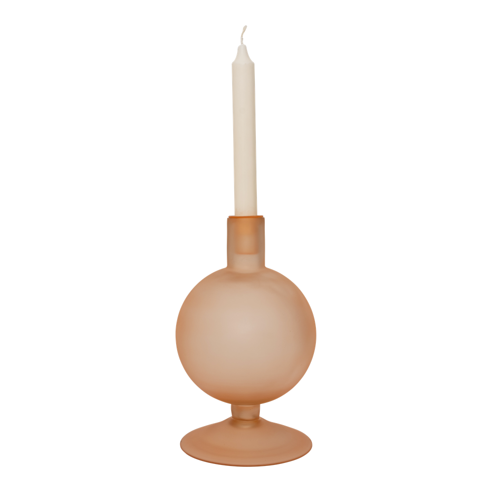 Sopra Peach Candle Holder