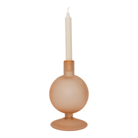 Sopra Peach Candle Holder