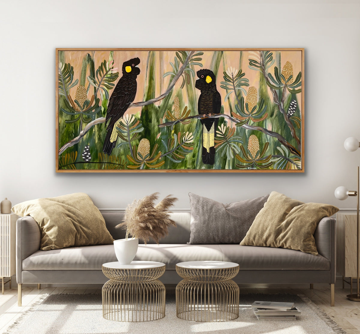 Black Cockatoos at Golden Hour #3