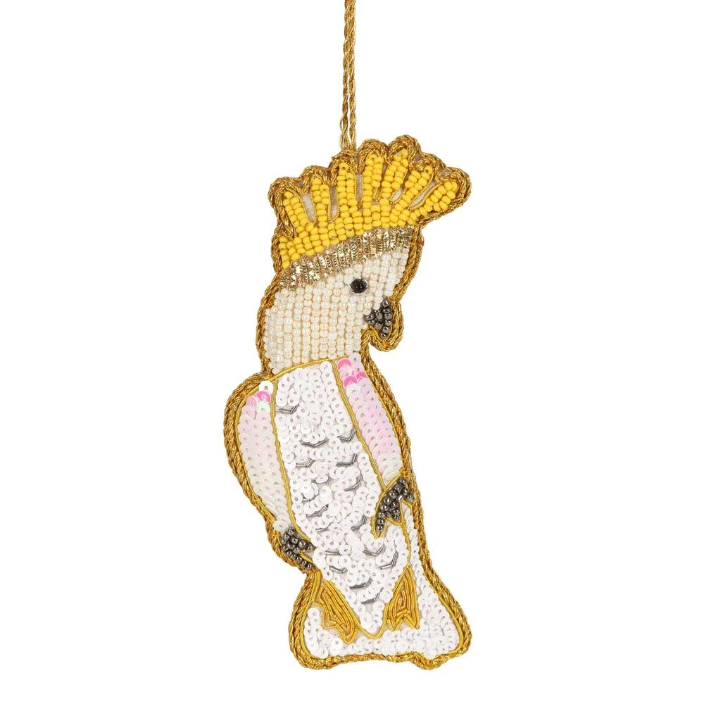 Sulphur crested Cockatoo Hanging Decoration