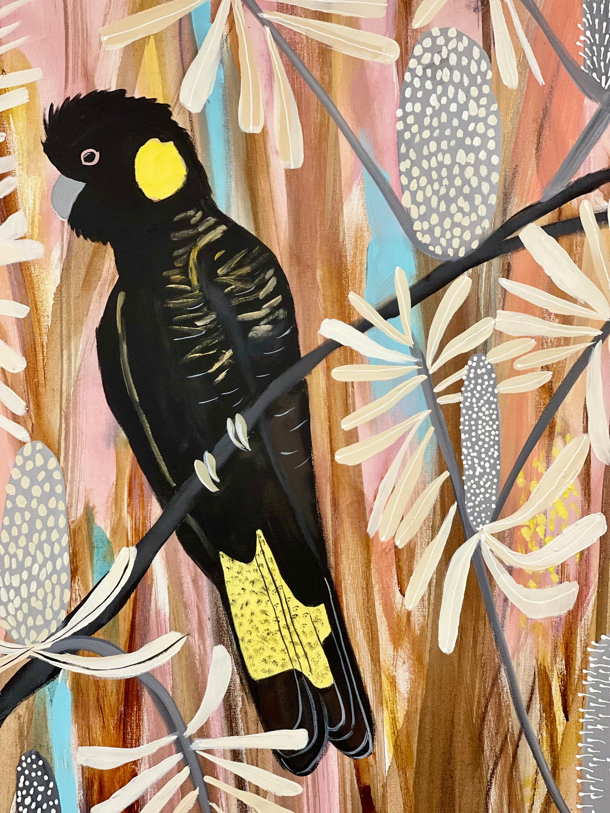 Dusk Black Cockatoos #4