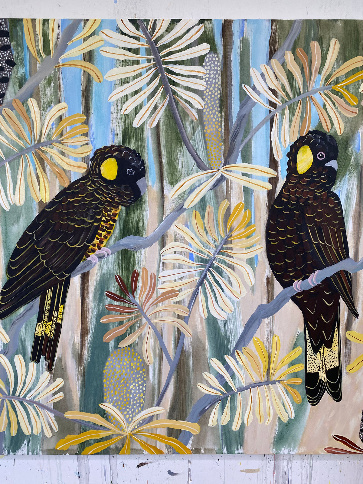 Resonant Summer and Black Cockatoos