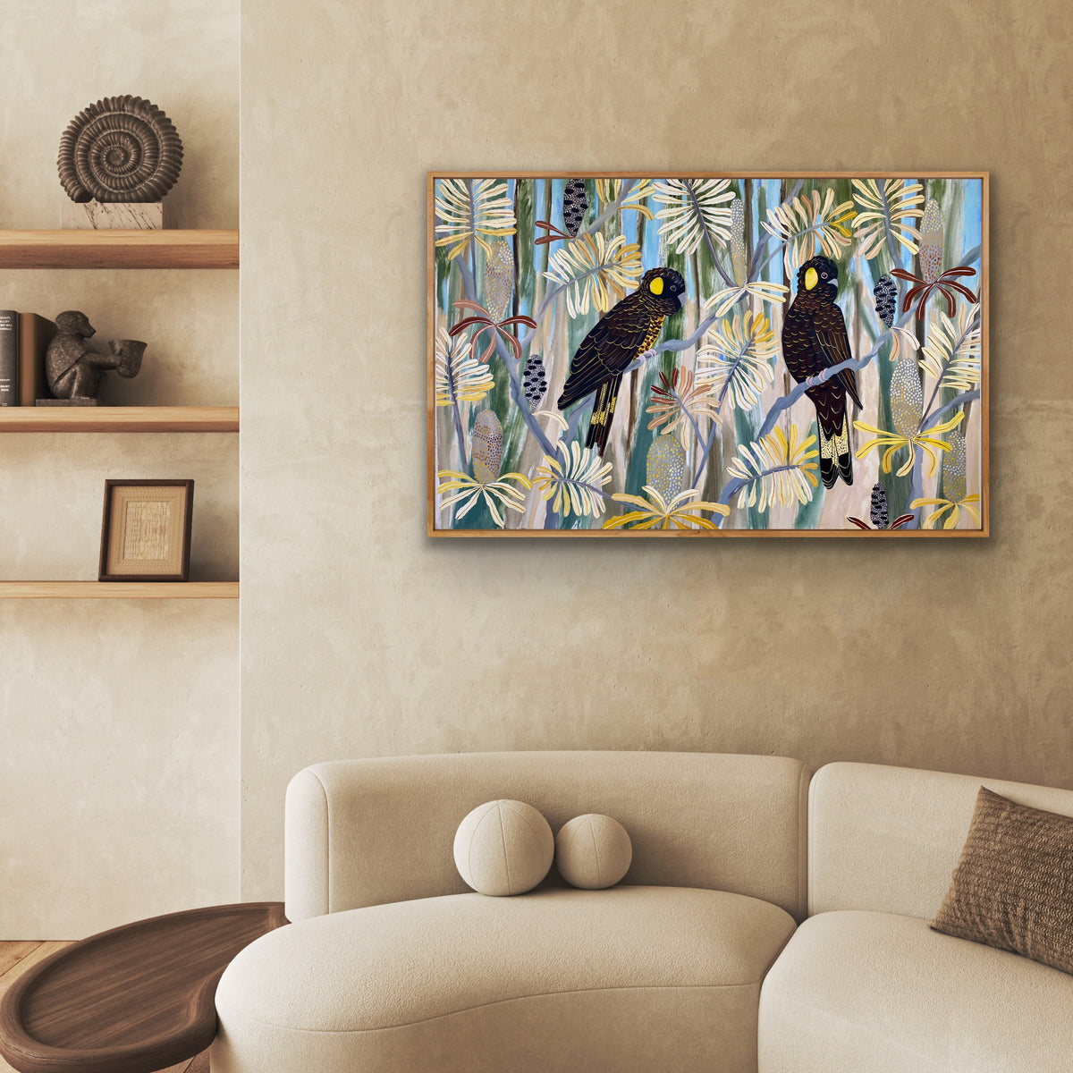 Resonant Summer and Black Cockatoos