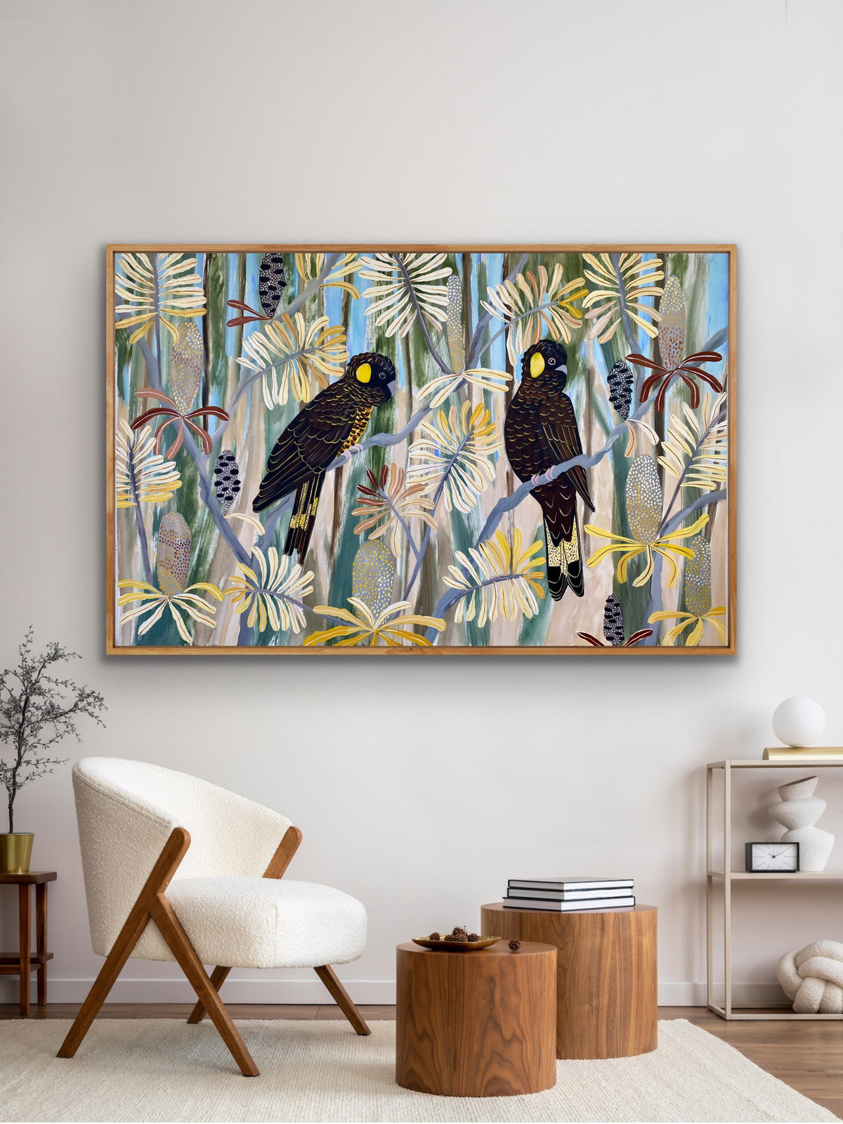 Resonant Summer and Black Cockatoos