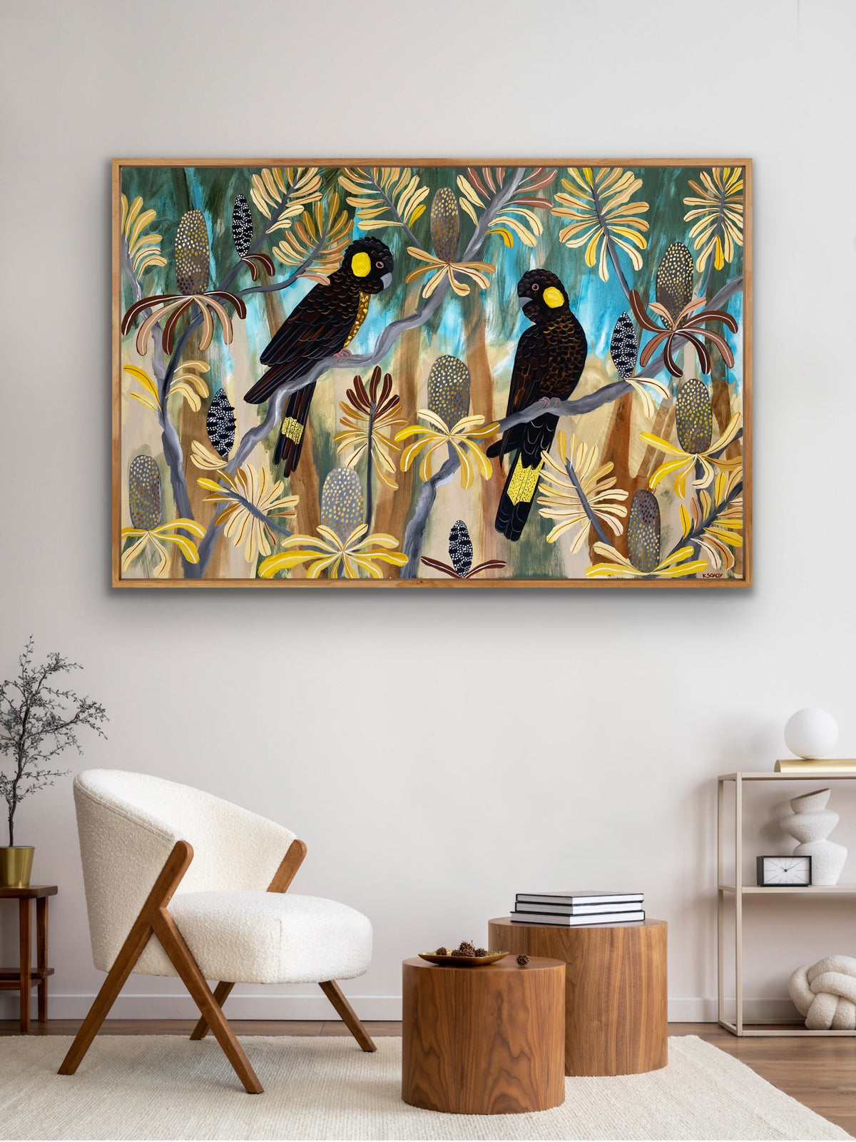 Resonant Summer & Black Cockatoos #2