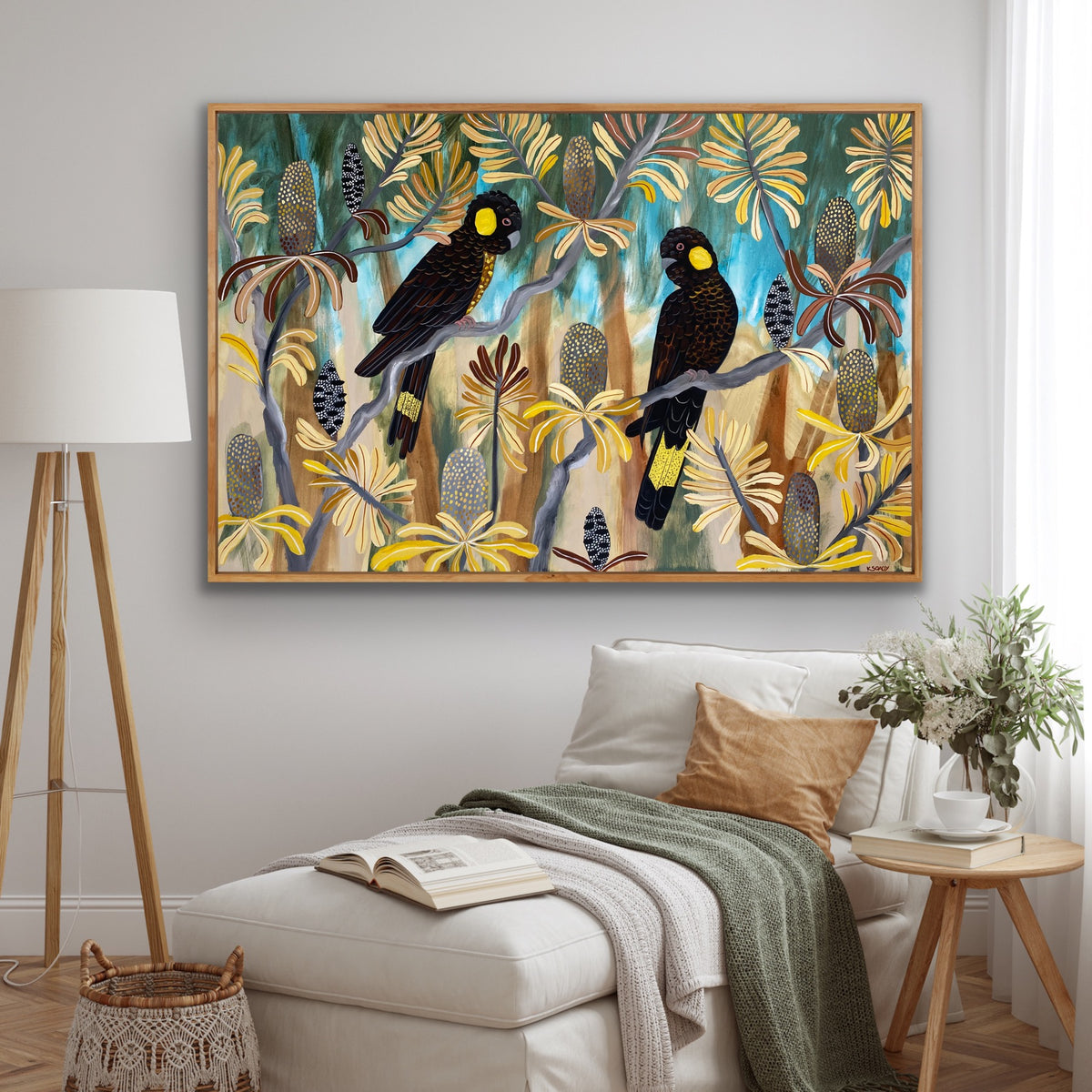 Resonant Summer & Black Cockatoos #2