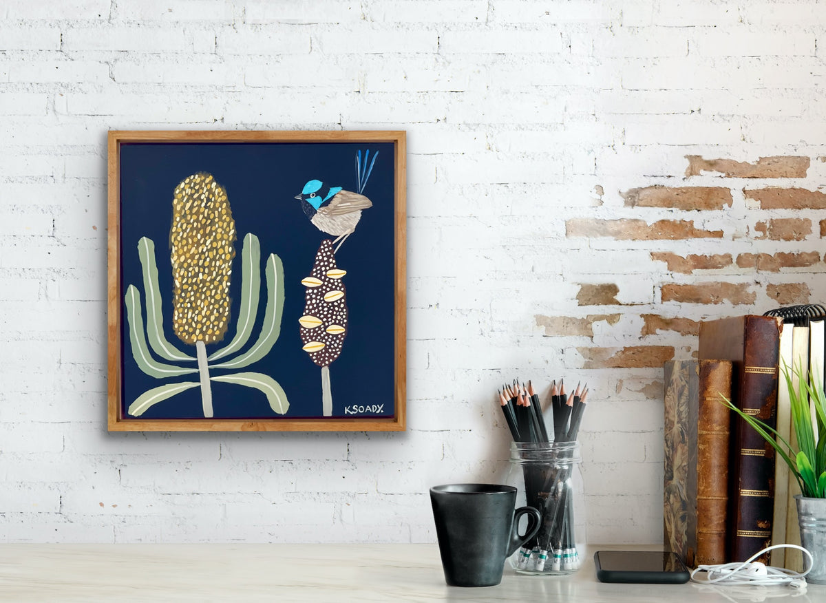 Banksia Nocturne and Fairy Wren #2