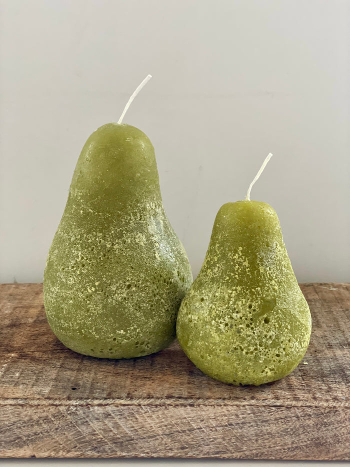 Pear Candle -Moss