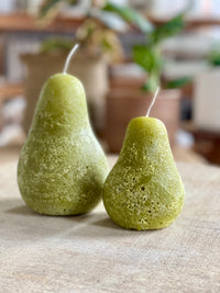 Pear Candle -Moss