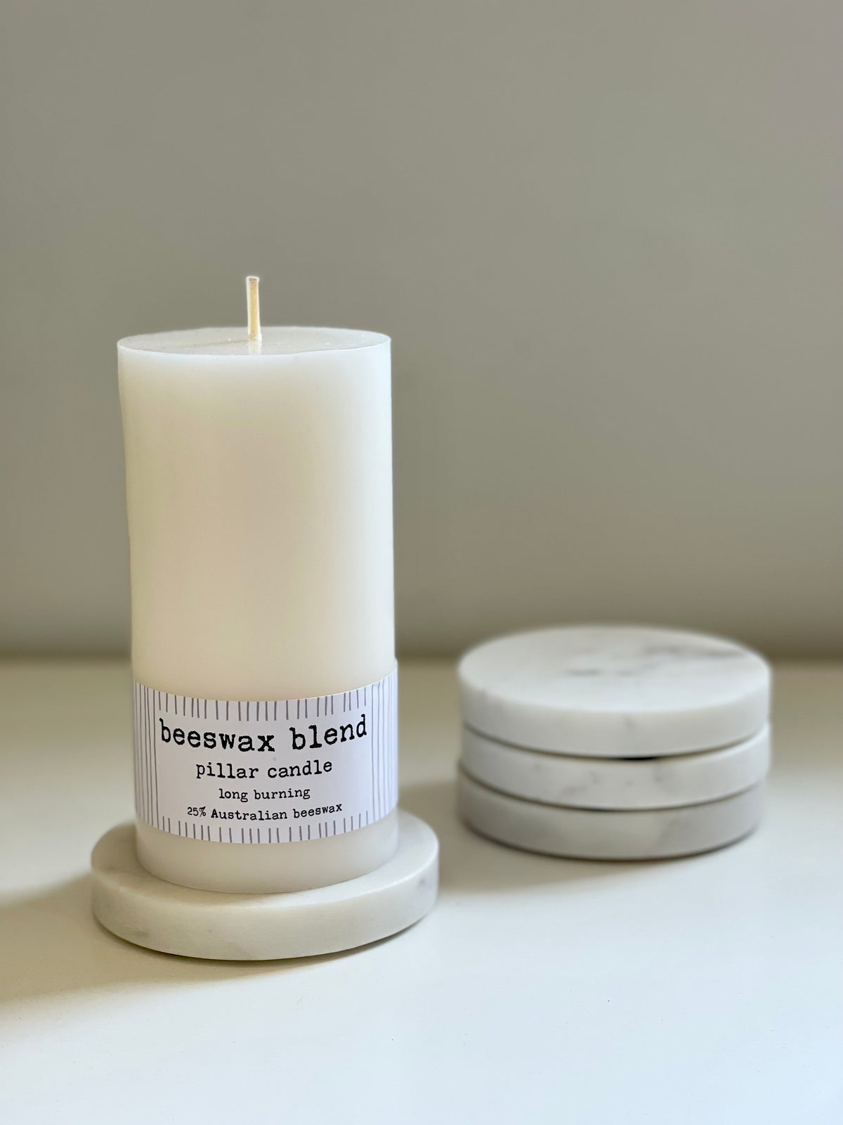 Neo Marble Coaster White