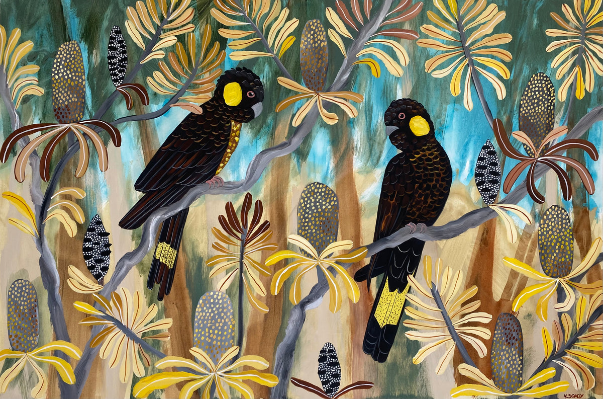 Resonant Summer & Black Cockatoos #2
