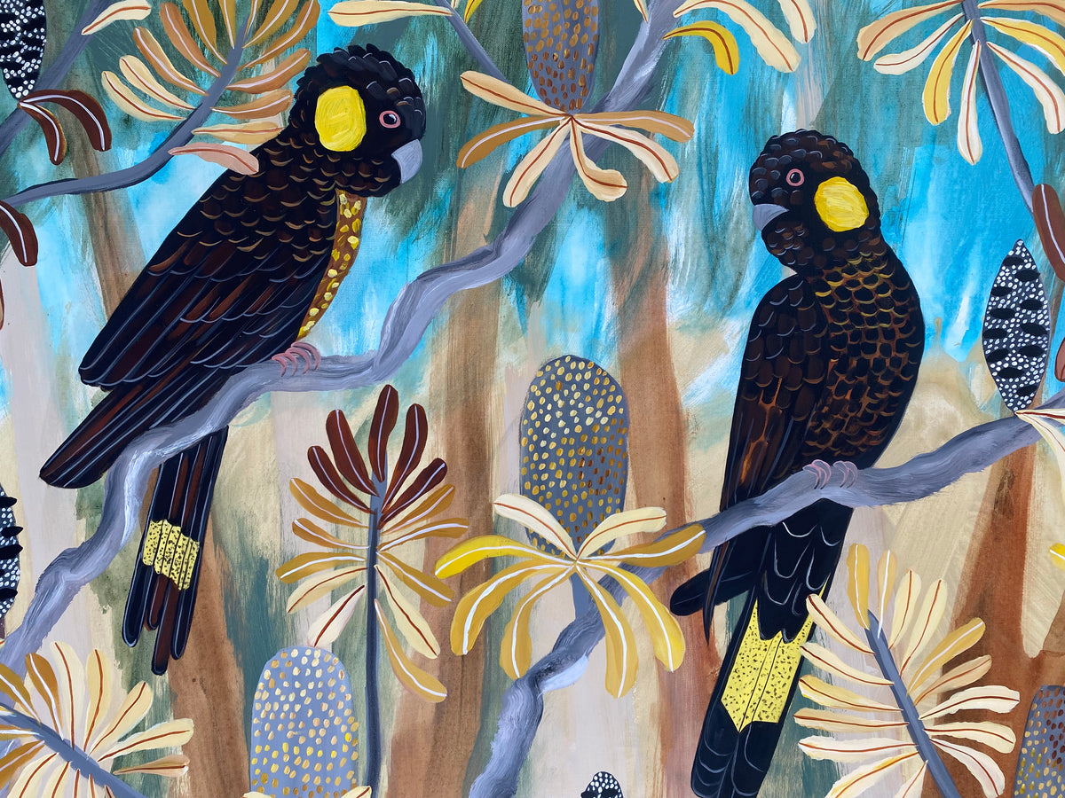 Resonant Summer & Black Cockatoos #2