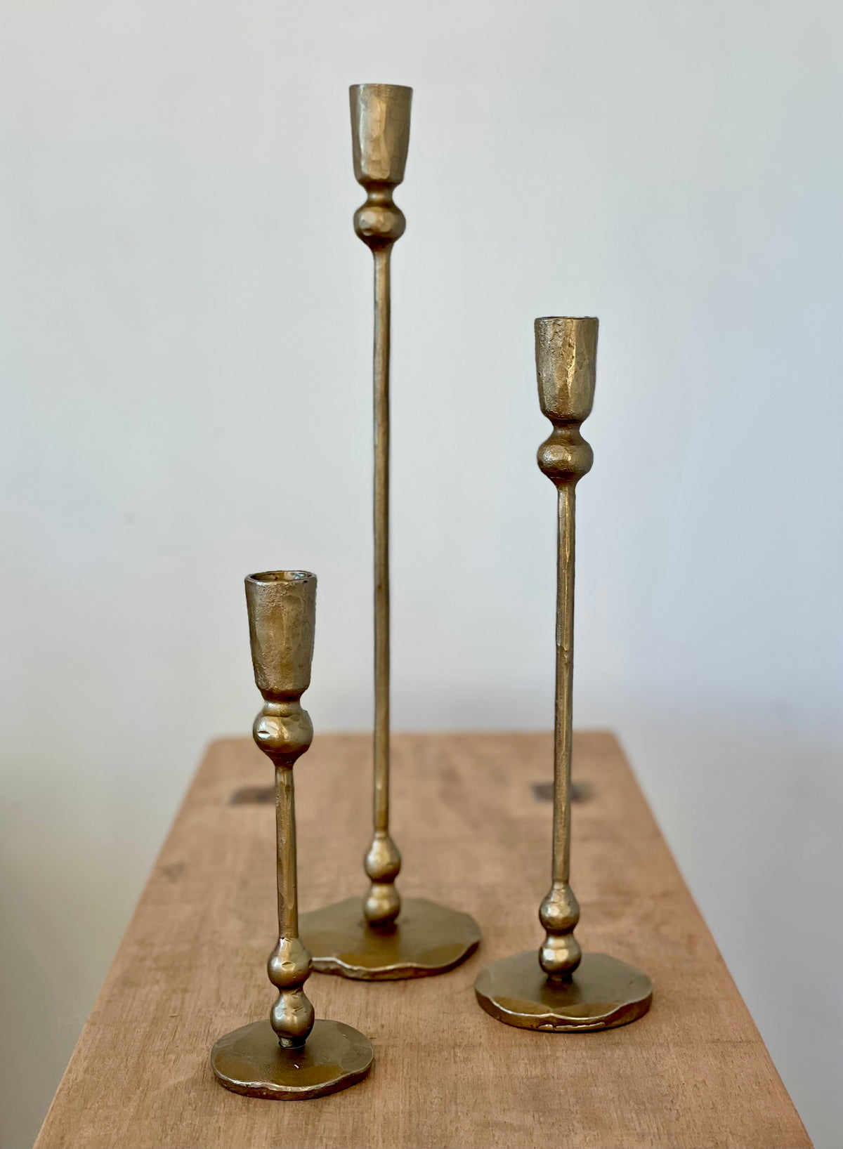 Eddie Gold Candle Holder