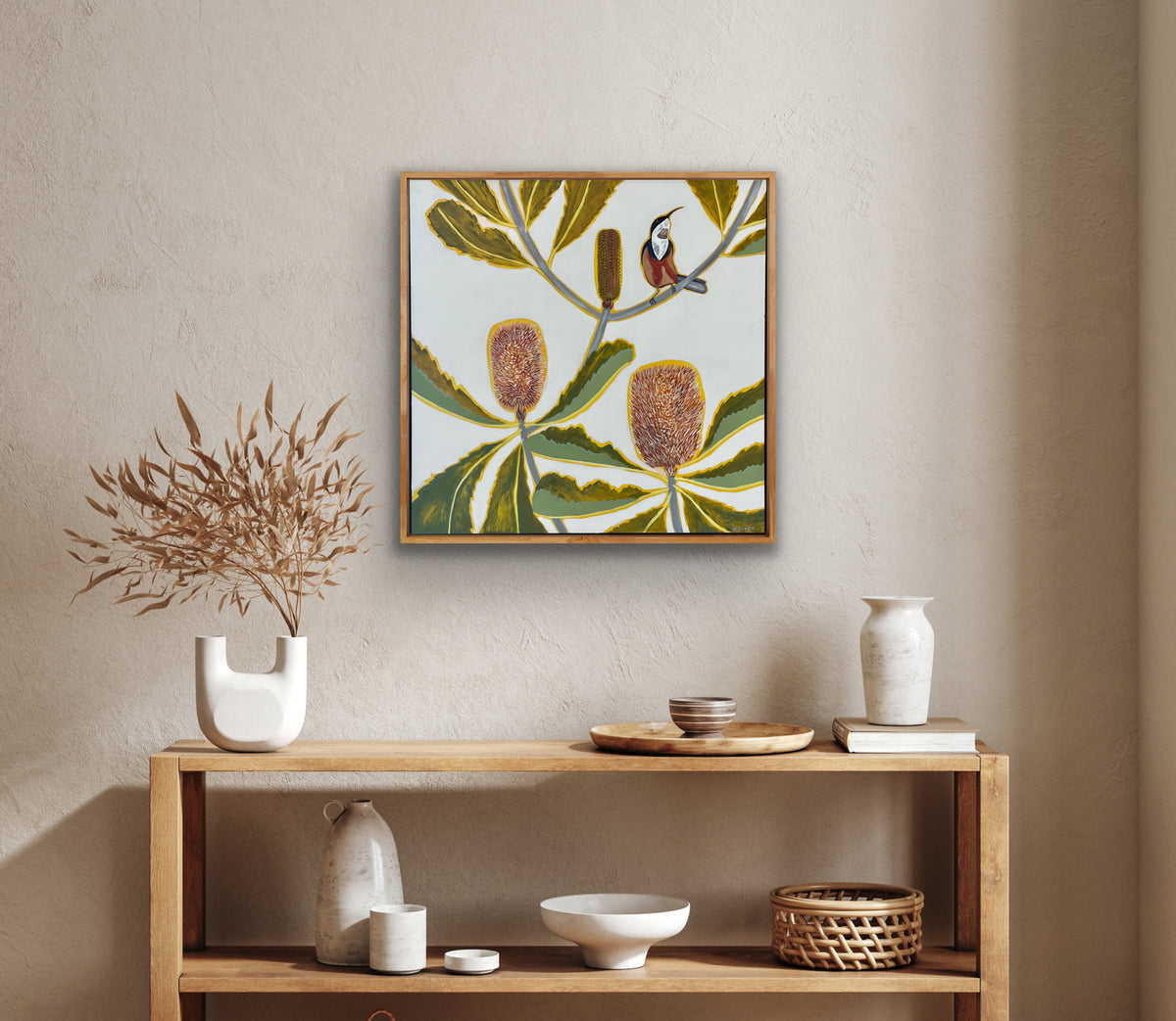 Robur Banksia and Spinebill #1