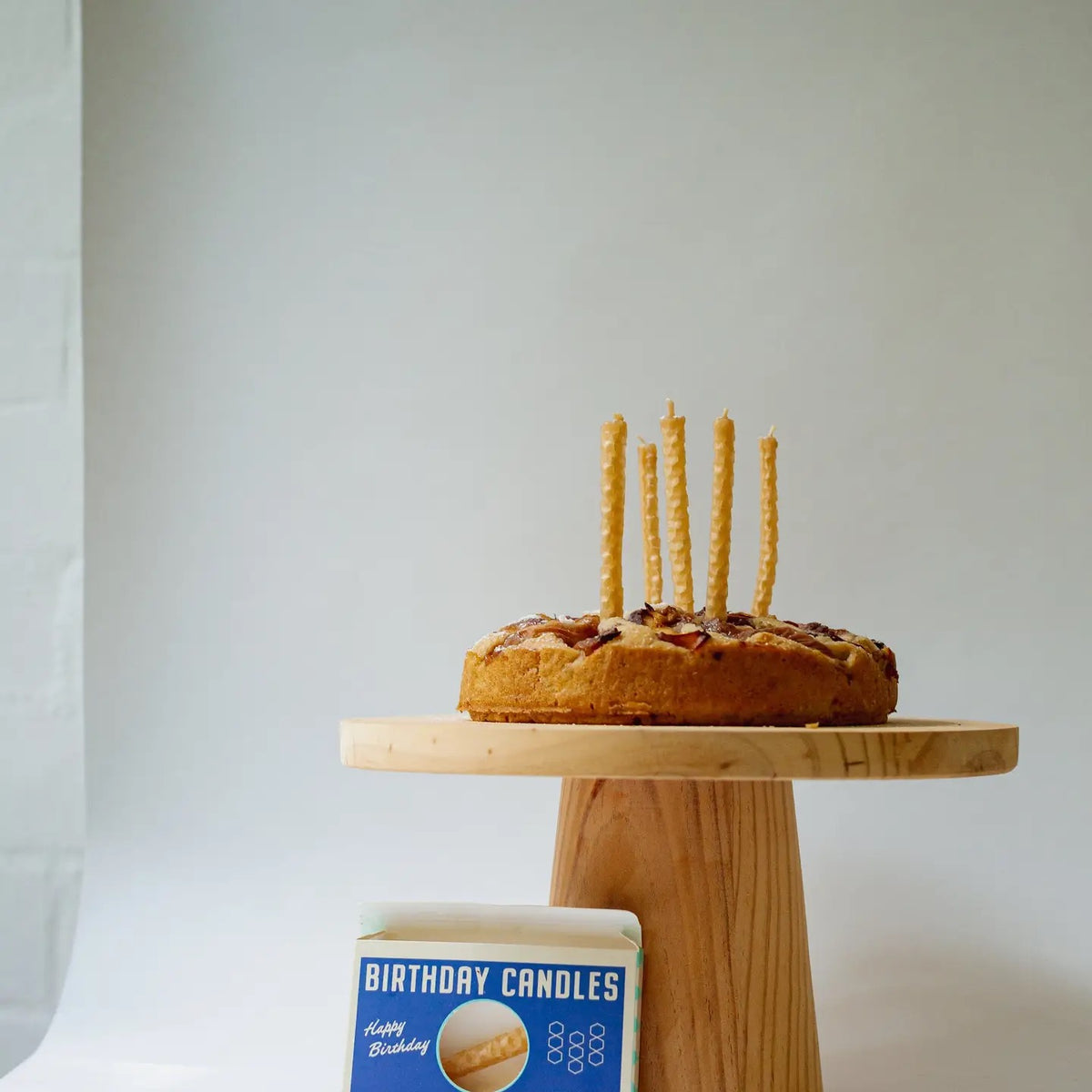 Organic Beeswax Birthday Candles