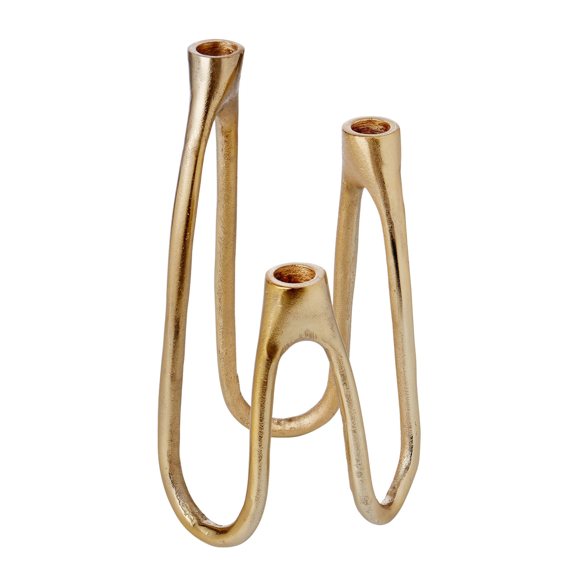 Amalfi Tiered Candelabra Gold