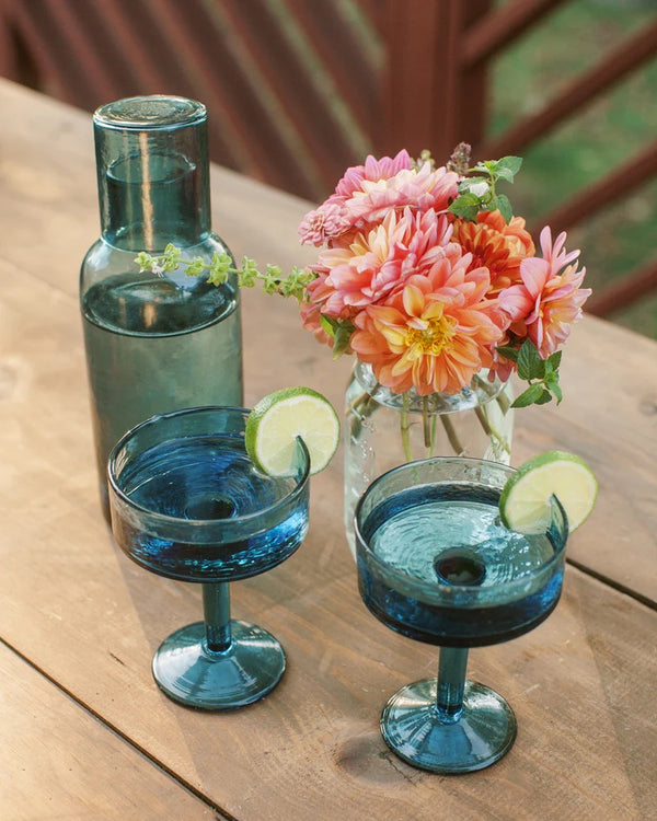 Cocktail Glass - Blue