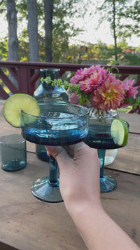 Cocktail Glass - Blue