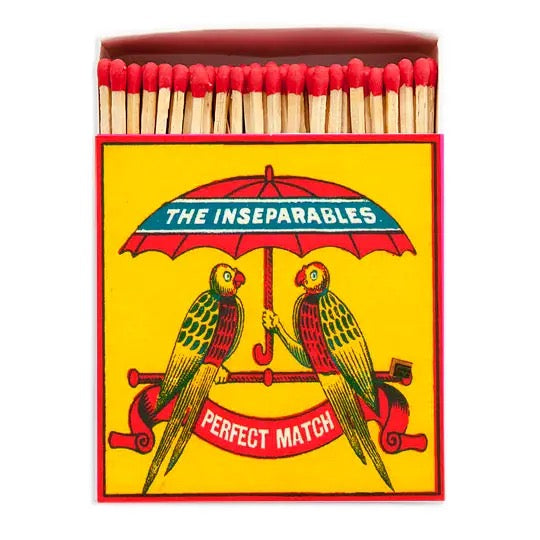 The Inseparables Square Matchbox