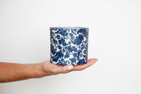 Natural Light - Indigo Damask