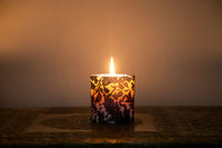 Natural Light - Indigo Damask