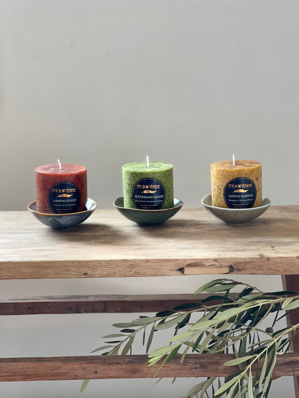 Wabisabi  small dish Pearl Blue