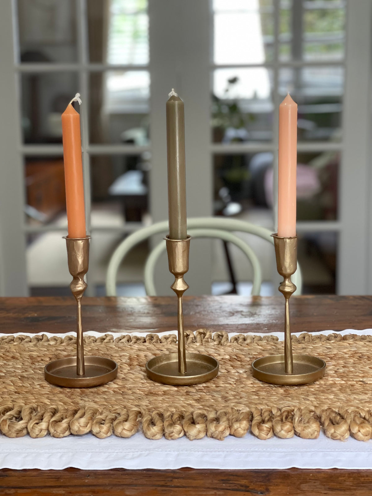 Raine Taper Gold Candlestick