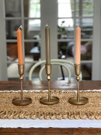 Raine Taper Gold Candlestick