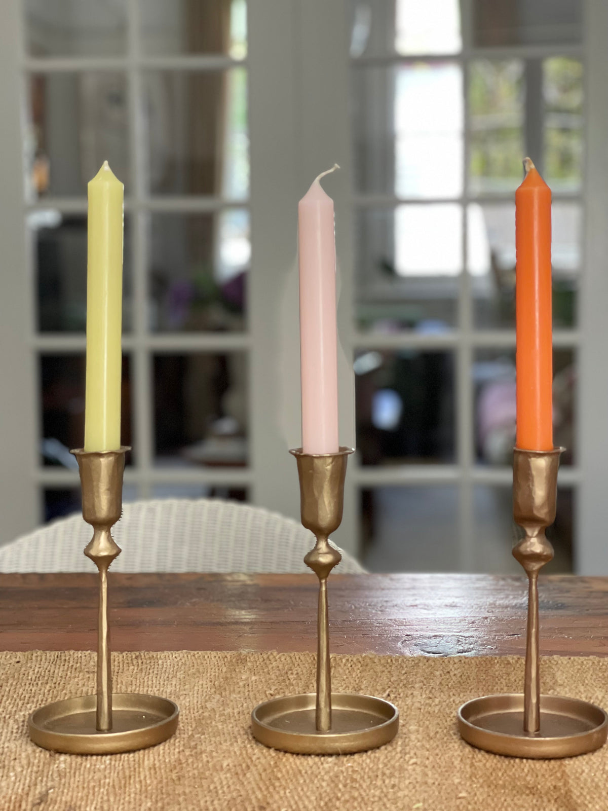 Raine Taper Gold Candlestick