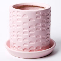 Semi Circle Planter with Tray