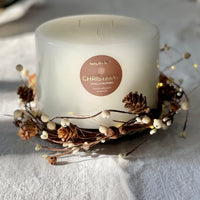 Christmas Vanilla & Nutmeg Pillars
