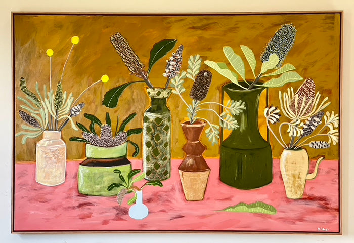 Still Life with Banksias