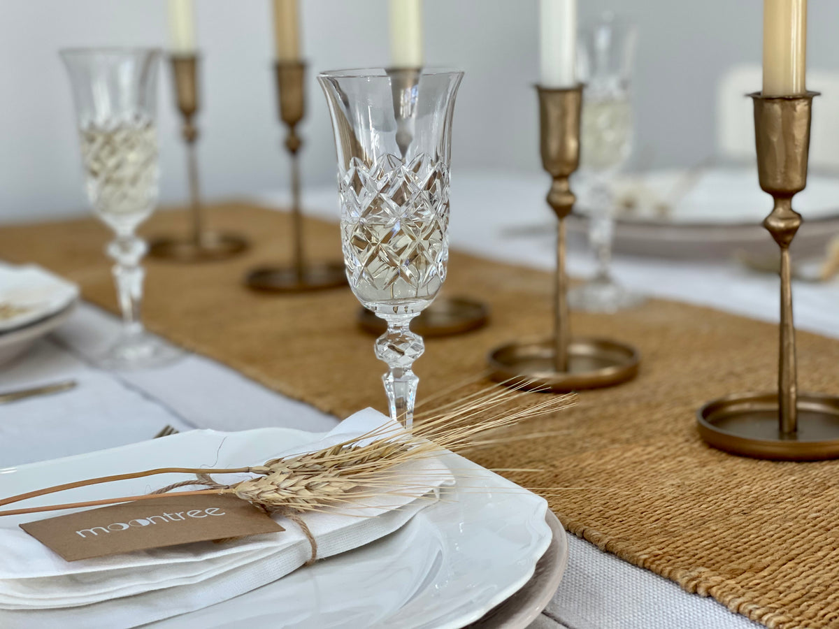 Raine Taper Gold Candlestick