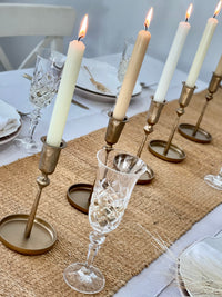 Raine Taper Gold Candlestick