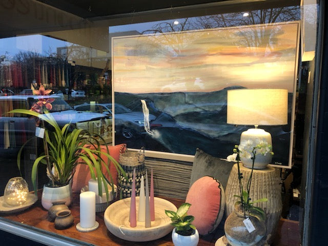 Mountains Sunset Cascade