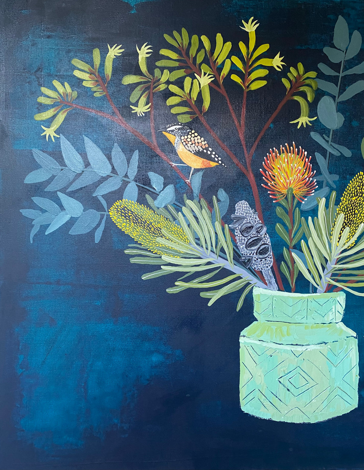 Natives with Pardalote