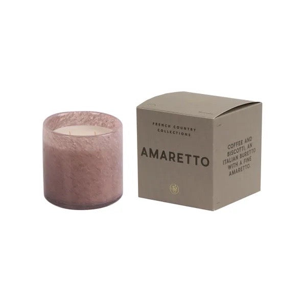 French Country Glass Candle