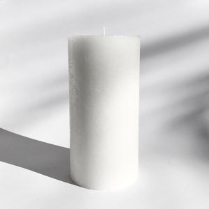 Textured Pillars - Pure White