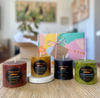 Earthy & Woody - Candle Sampler