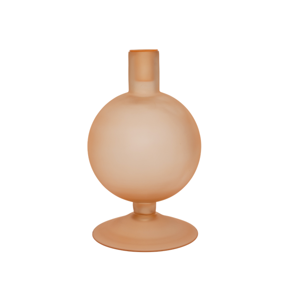 Sopra Peach Candle Holder