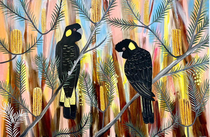 Spring Black Cockatoos #6