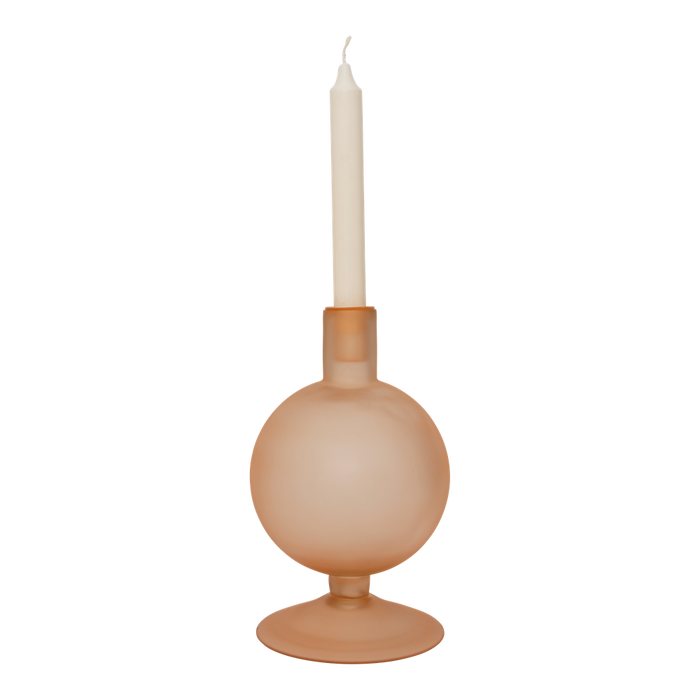 Sopra Peach Candle Holder