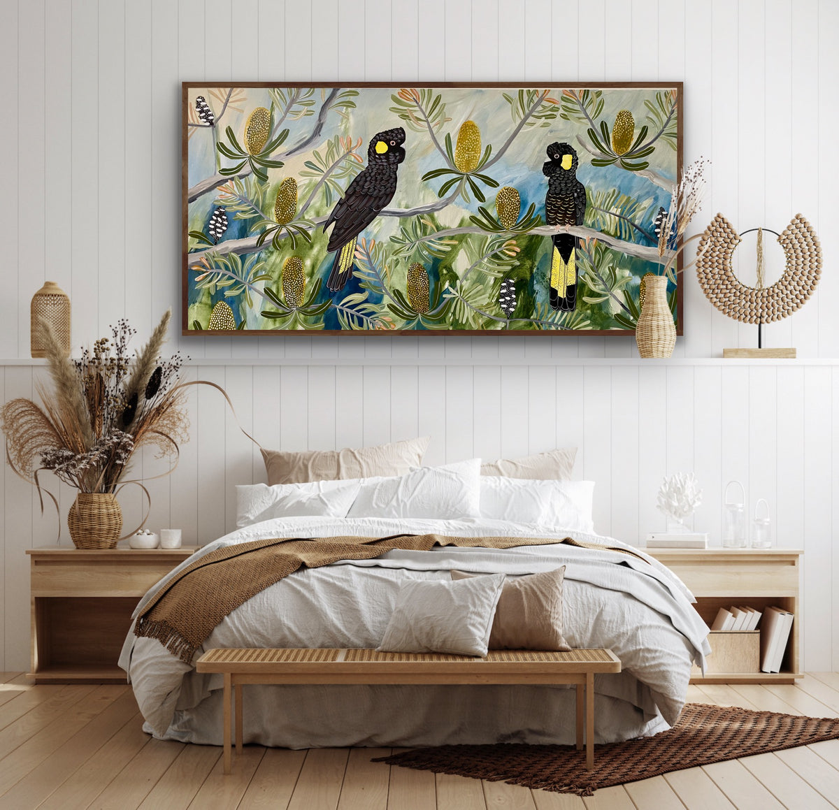 Autumn Black Cockatoos #4