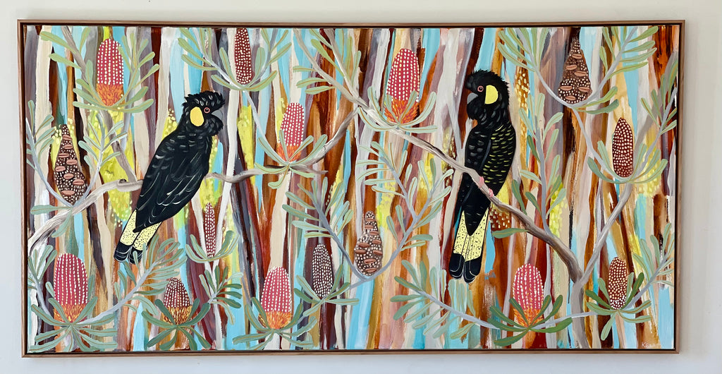 Spring Blue Mountains Black Cockatoos – Moontree Studio