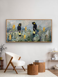 Autumn Black Cockatoos #4