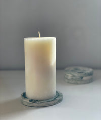 Wesley resin coaster sage