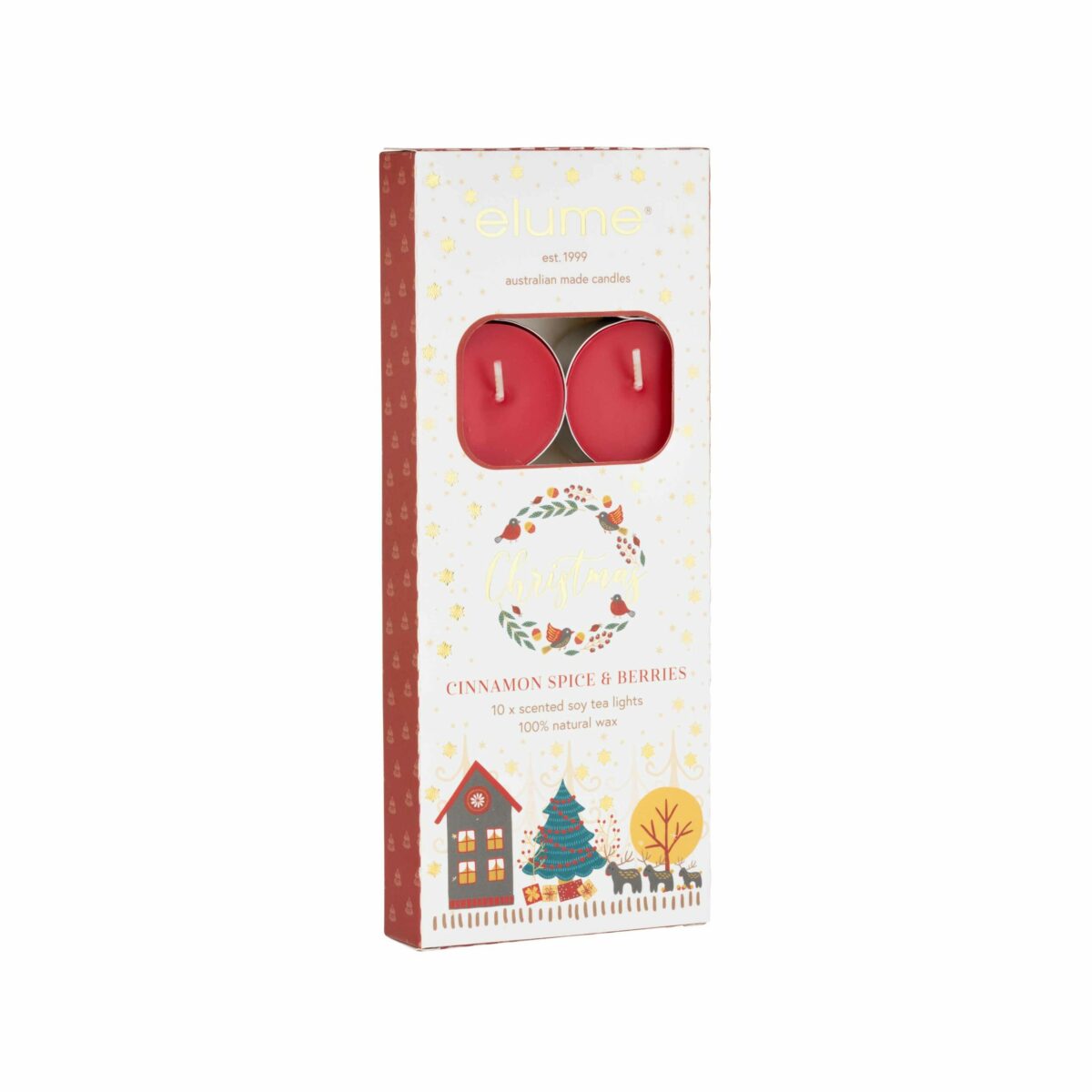 Christmas Tealights Cinnamon Spice & Berries