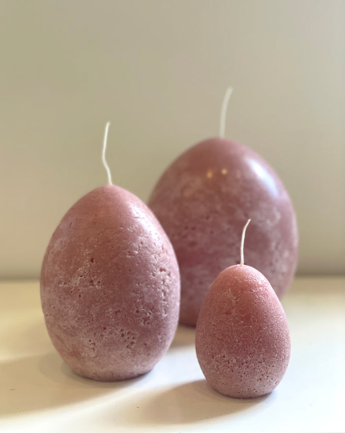 Textured Egg Pink Earth