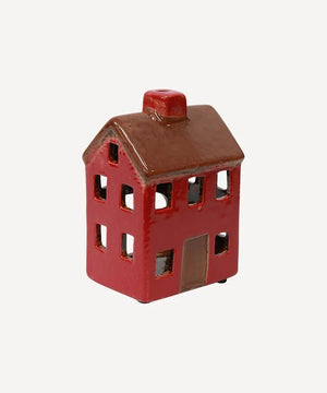 Alsace Petite Tealight Chalet - Red
